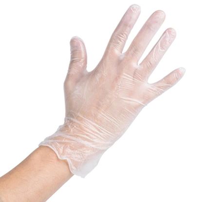 Picture of Poly Clear Glove Large Size (500/CS)