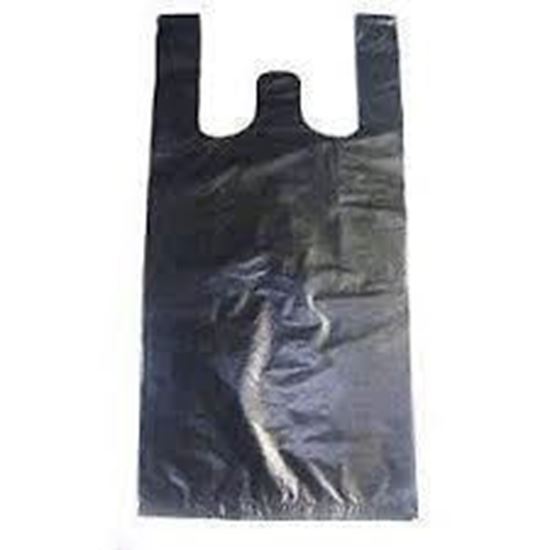 1/10 HDPE Black Grocery Small Bags(1000)