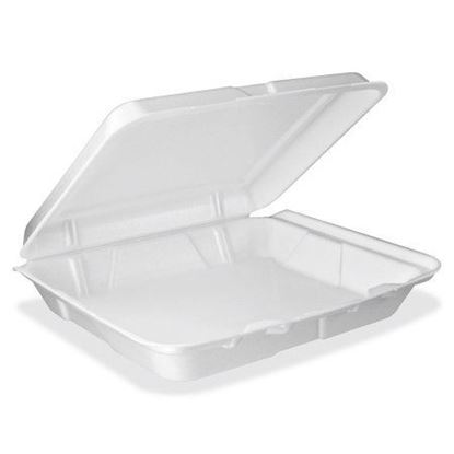 Picture of 993 One Foam Lunch Box (9.25x9.25x3)