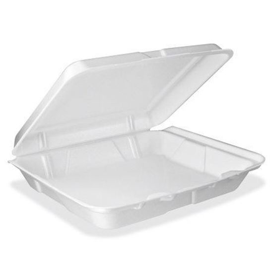 993 One Foam Lunch Box (9.25x9.25x3)