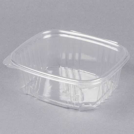 Take out Containers Food Container 200 Pack Clear Hinged Lid
