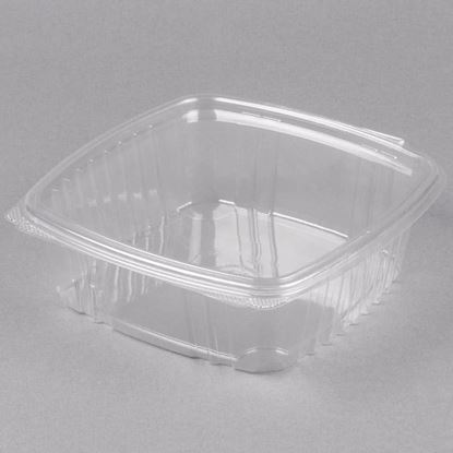Picture of 32oz Clear Hinged Deli Container 200 sets
