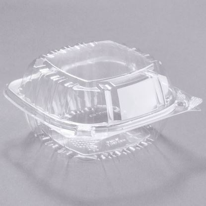 Picture of 6" Clear Hinged with Lid Container (200 Set)