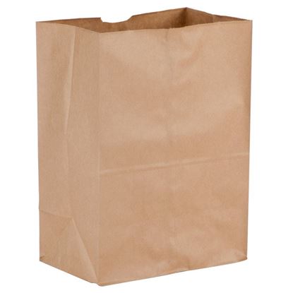 Picture of #1/8  LD Squat Brown Paper Bag 50lb (500pcs)