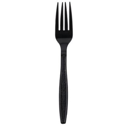 Picture of 6" Black Heavy Duty Forks (1000pcs)