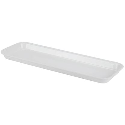 Picture of White Market Plastic Food Tray 6"x30"x3/4"