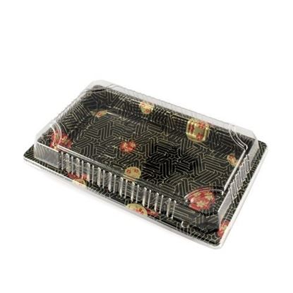 Picture of 6oz Sushi Tray Combo 1500Set (8.75" x 3.5" x 0.75")
