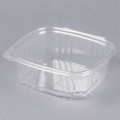 Picture of 32oz Clear Hinged Lock Deli Container (200pcs)
