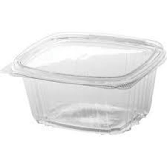 Picture of 16 OZ Clear  Hinged  Lock Deli Container (240pc)