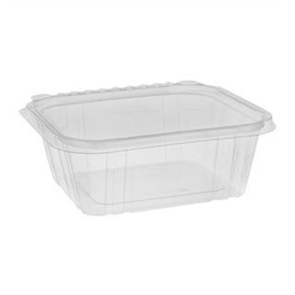 Picture of 48oz Clear Hinged Lock Deli Container (150pcs)