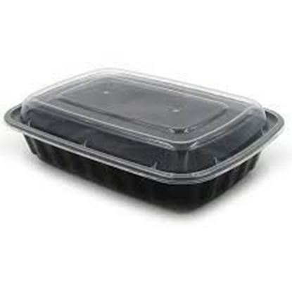 Round black container 150pcs/cs –