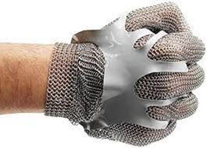Picture of Chain Mail Cut Resistant Protective Glove 1 pair/Box