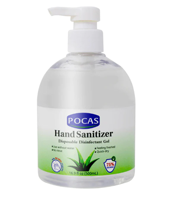 Picture of Pocas Hand Sanitizer 16.9oz (500ml)/Bottle