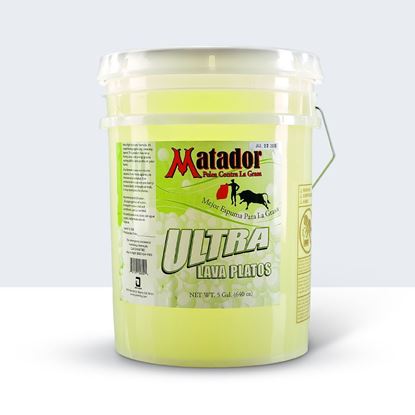 Picture of 5 Gal Matador Ultra Blue Pot & Pan Detergent